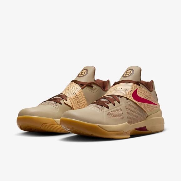 Nike Kd 4 Year of the dragon 2.0 khaki red gum fj4189-200 size 8 - 14​ main image 14